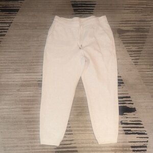 Lululemon Scuba sweatpants White Size 10 Like New